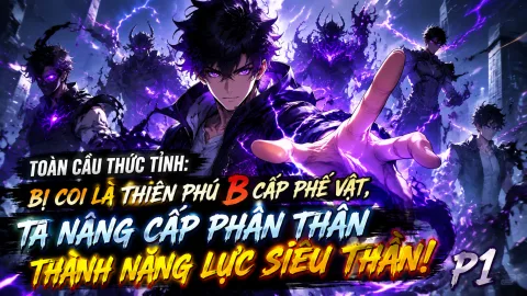 【Full Bộ 1-700】Toàn Dân Thức Tỉnh: Bị Coi Là Thiên Phú B Cấp Phế Vật, Ta Nâng Cấp Phân Thân Thành Năng Lực Siêu Thần!