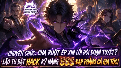 [TRỌN BỘ -474] Chuyển Chức: Cha Ruột Ép Xin Lỗi Đòi Đoạn Tuyệt? Lão Tử Bật Hack Kỹ Năng SSS Đạp Phẳng Cả Gia Tộc!
