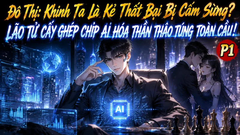 【Trọn Bộ 1-423】Khinh Ta Là Kẻ Thất Bại Bị Cắm Sừng? Lão Tử Cấy Ghép Chíp AI Hóa Thân Thao Túng Toàn Cầu!