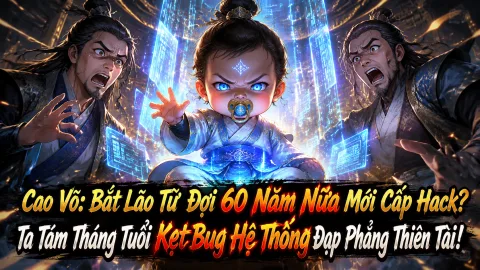 [TRỌN BỘ -232] Cao Võ: Bắt Lão Tử Đợi 60 Năm Nữa Mới Cấp Hack. Ta Tám Tháng Tuổi Kẹt Bug Hệ Thống Đạp Phẳng Thiên Tài!