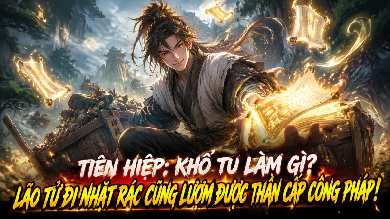 [TRỌN BỘ -2256] Tiên Hiệp: Khổ Tu Làm Gì? Lão Tử Đi Nhặt Rác Cũng Lượm Được Thần Cấp Công Pháp!