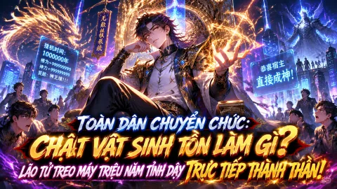 [TRỌN BỘ -1027] Toàn Dân Chuyển Chức: Chật Vật Sinh Tồn Làm Gì? Lão Tử Treo Máy Triệu Năm Tỉnh Dậy Trực Tiếp Thành Thần!