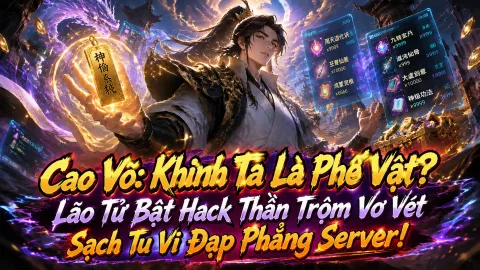 [TRỌN BỘ -838] Cao Võ: Khinh Ta Là Phế Vật? Lão Tử Bật Hack Thần Trộm Vơ Vét Sạch Tu Vi Đạp Phẳng Server!
