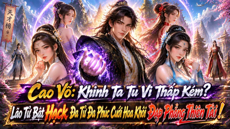 [TRỌN BỘ -973] Cao Võ: Khinh Ta Tu Vi Thấp Kém? Lão Tử Bật Hack Đa Tử Đa Phúc Cưới Hoa Khôi Đạp Phẳng Thiên Tài!