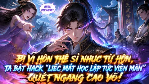 [TRỌN BỘ 1-274] Bị Vị Hôn Thê Sỉ Nhục Từ Hôn, Ta Bật Hack Liếc Mắt Học Lập Tức Viên Mãn Quét Ngang Cao Võ!
