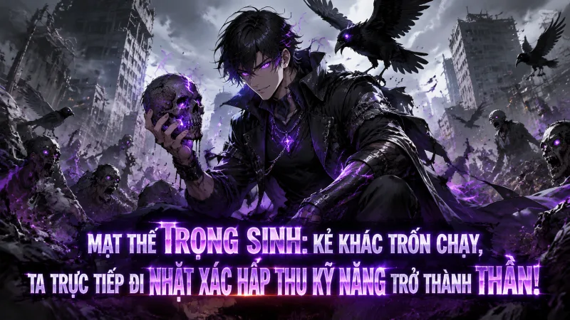 [FULL 1 - 1582] Mạt Thế Trọng Sinh Kẻ Khác Trốn Chạy, Ta Trực Tiếp Đi Nhặt Xác Hấp Thu Kỹ Năng Trở Thành Thần!