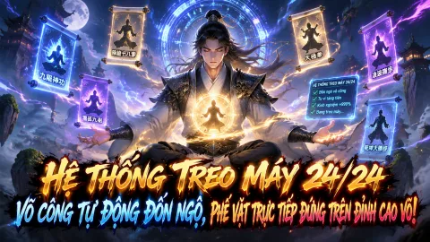 [Full Bộ] Hệ Thống Treo Máy 24/24: Võ Công Tự Động Đốn Ngộ, Phế Vật Trực Tiếp Đứng Trên Đỉnh Cao Võ (Tập 1-1081)