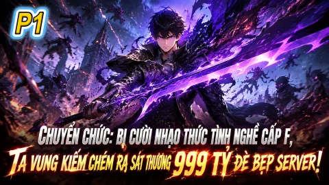 [TRỌN BỘ 1-280] Chuyển Chức Bị Cười Nhạo Thức Tỉnh Nghề Cấp F, Ta Vung Kiếm Chém Ra Sát Thương 999 Tỷ Đè Bẹp Server!