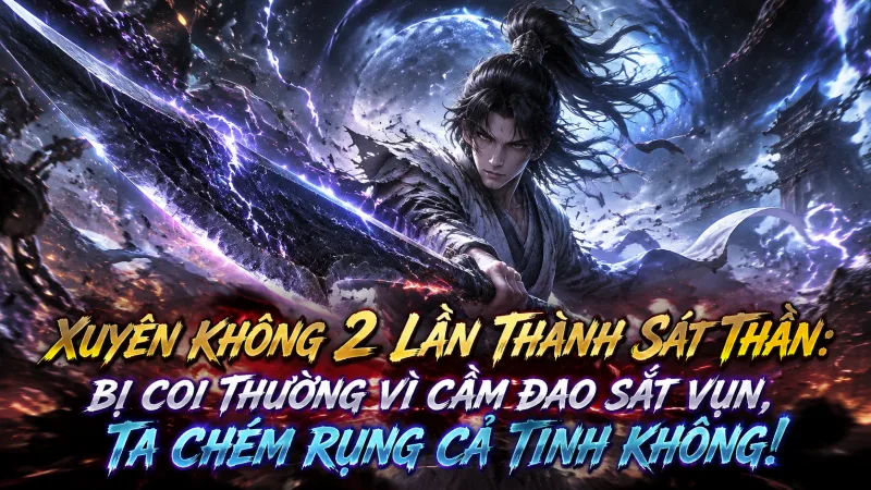 [TRỌN BỘ 1-832] Xuyên Không 2 Lần Thành Sát Thần Bị Coi Thường Vì Cầm Đao Sắt Vụn, Ta Chém Rụng Cả Tinh Không!
