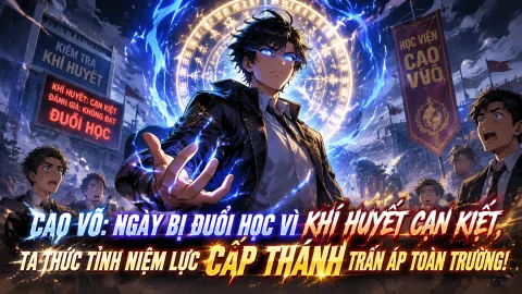 [TRỌN BỘ 1-622] Cao Võ Ngày Bị Đuổi Học Vì Khí Huyết Cạn Kiệt, Ta Thức Tỉnh Niệm Lực Cấp Thánh Trấn Áp Toàn Trường!
