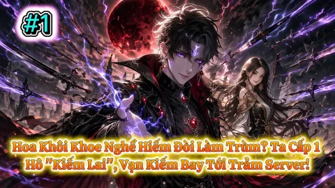 Hoa Khôi Khoe Nghề Hiếm Đòi Làm Trùm? Ta Cấp 1 Hô "Kiếm Lai", Vạn Kiếm Bay Tới Trảm Server!