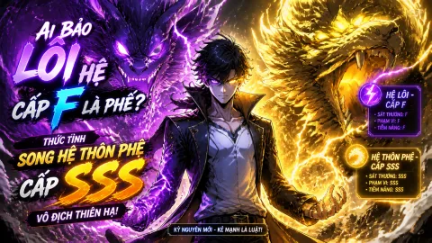 [TRỌN BỘ 1-780] Ai Bảo Lôi Hệ Cấp F Là Phế? Thức Tỉnh Song Hệ Thôn Phệ Cấp SSS Vô Địch Thiên Hạ!