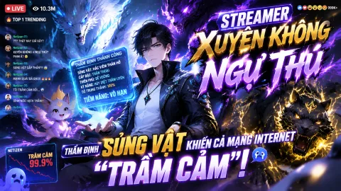 [TRỌN BỘ 1-624] Streamer Xuyên Không Ngự Thú Thẩm Định Sủng Vật Khiến Cả Mạng Internet Trầm Cảm!
