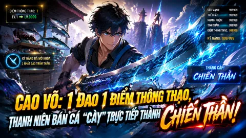 [TRỌN BỘ 1-804] Cao Võ 1 Đao 1 Điểm Thông Thạo, Thanh Niên Bán Cá Cày Trực Tiếp Thành CHIẾN THẦN!