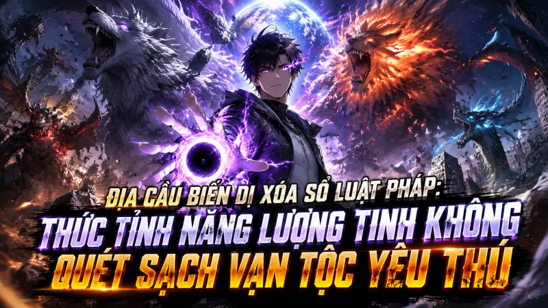 [FULL 1- 1385] Địa Cầu Biến Dị Xóa Sổ Luật Pháp Thức Tỉnh Năng Lượng Tinh Không Quét Sạch Vạn Tộc Yêu Thú !