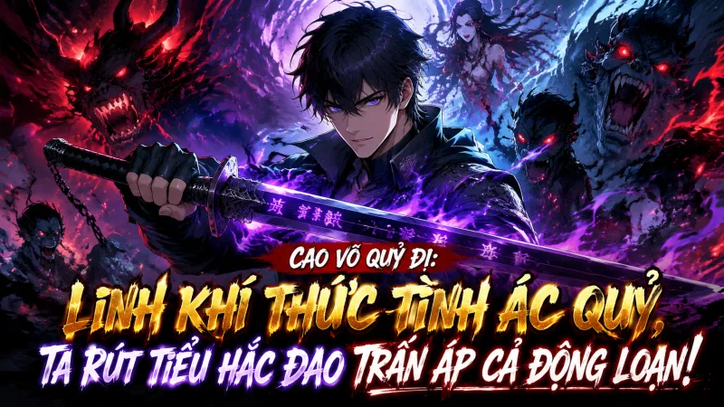 [FULL 1-900] Cao Võ Quỷ Dị Linh Khí Thức Tỉnh Ác Quỷ, Ta Rút Tiểu Hắc Đao Trấn Áp Cả Động Loạn!