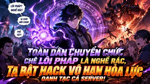 [TRỌN BỘ 1-905] Toàn Dân Chuyển Chức Chê Lôi Pháp Là Nghề Rác, Ta Bật Hack Vô Hạn Hỏa Lực Oanh Tạc Cả Server!